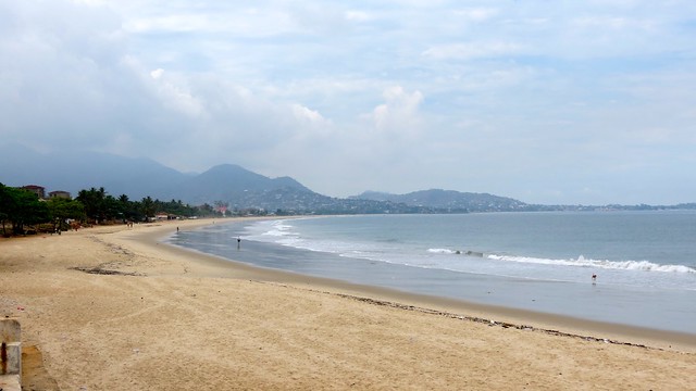 beach near Freetown Sierra Leone